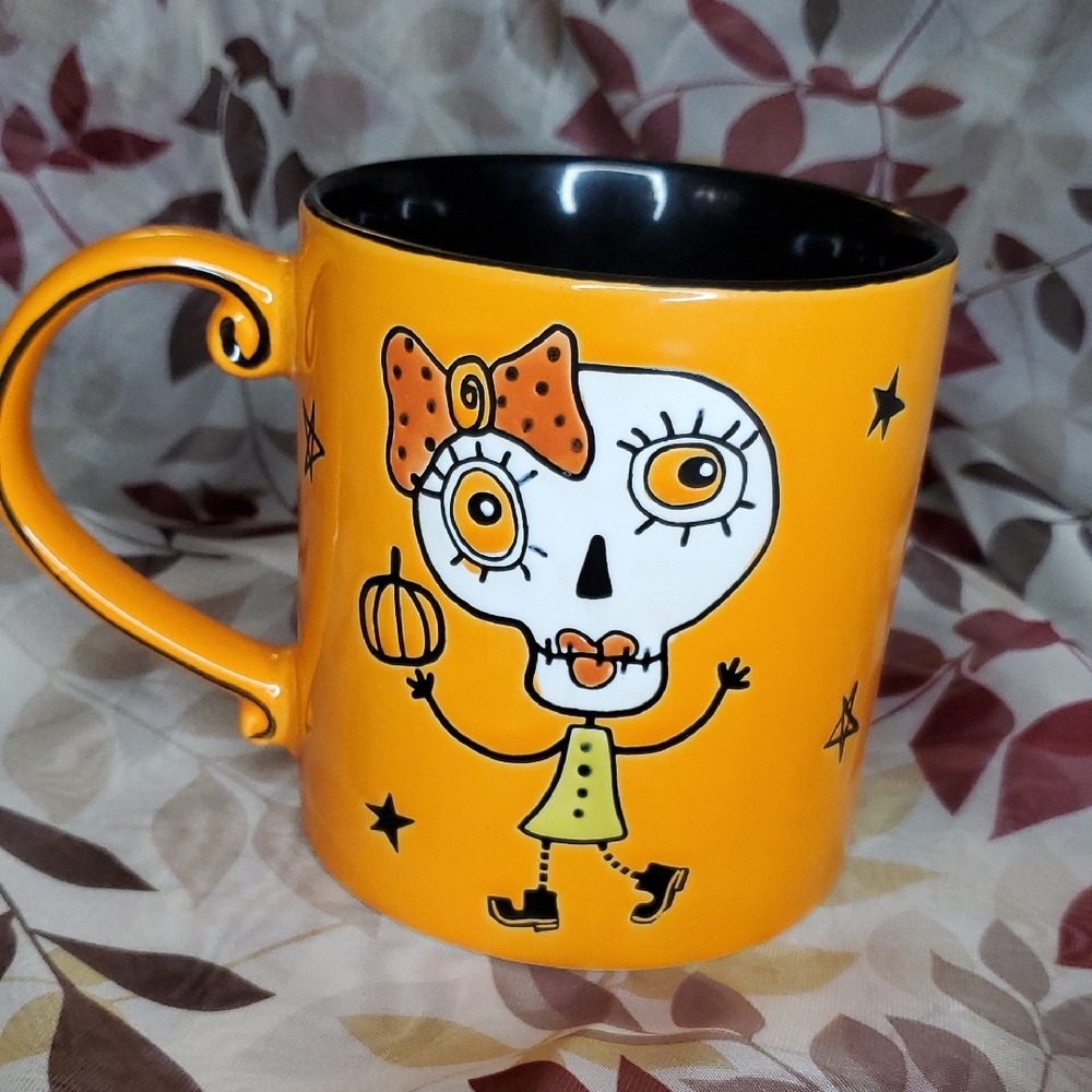Halloween Skull Girl Mug‎